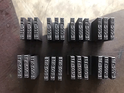 Alphabet And Number Stamps For Metal