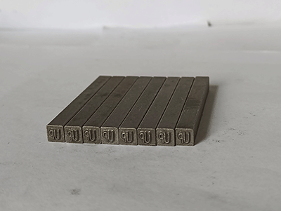 Custom Handheld Steel Stamp